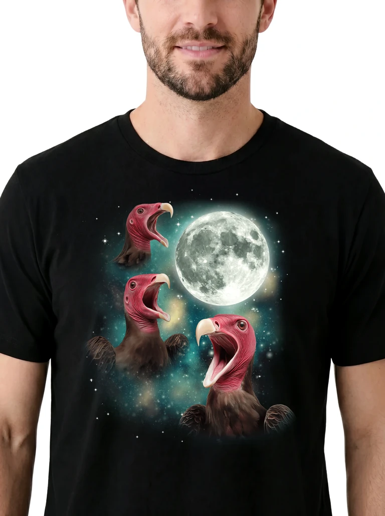 Three Vulture Moon on model m1-3