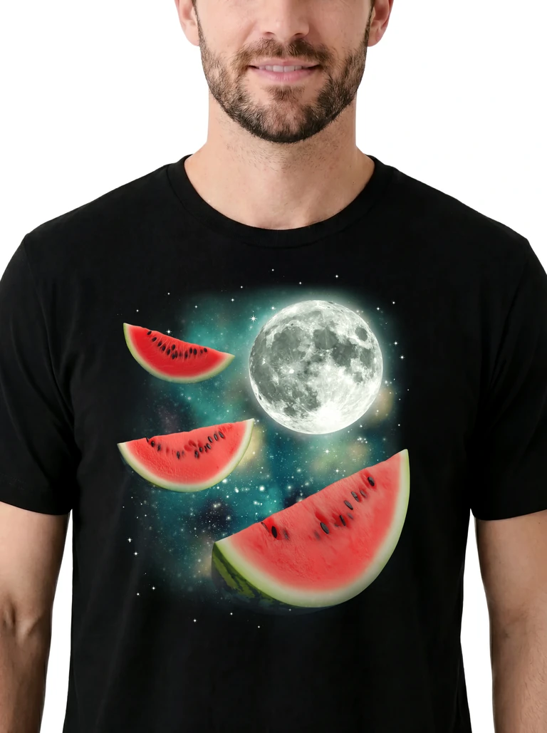 Three Watermelon Moon on model m1-3