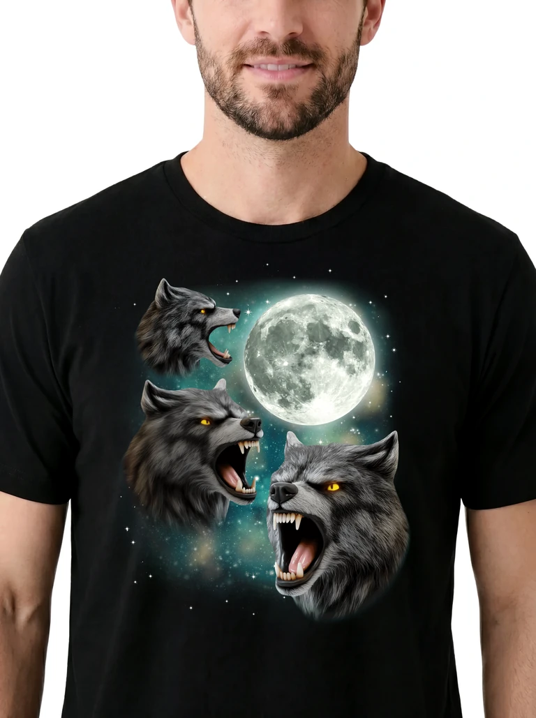 Three Werewolf Moon on model m1-3