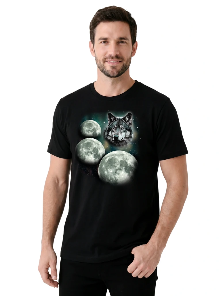 Three Wolf Moon on model m1-2