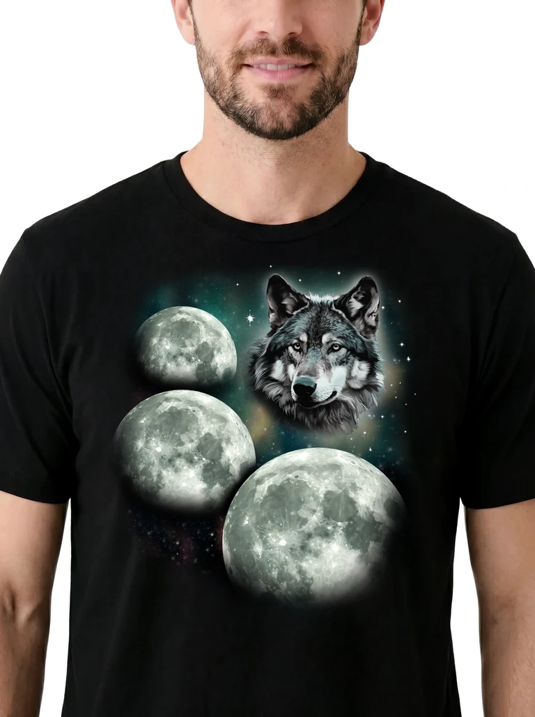 Three Wolf Moon on model m1-3