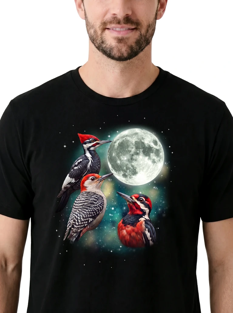 Three Woodpecker Moon on model m1-3