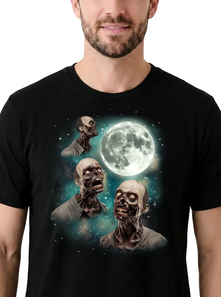 Three Zombie Moon on model m1-3
